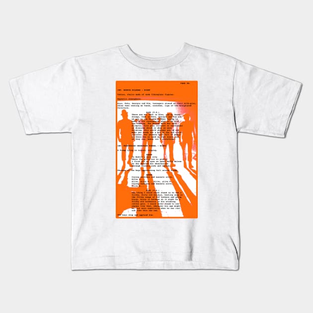 Clockwork Orange Kids T-Shirt by Taylor'd Designs